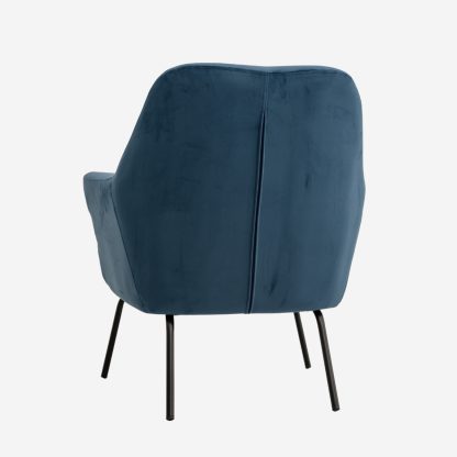 Melissa Arm Chair, Vibrant Blue