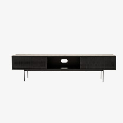 Angus TV Unit Large, Ash Black