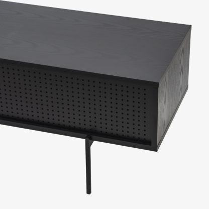 Angus TV Unit Large, Ash Black