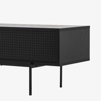 Angus TV Unit Large, Ash Black