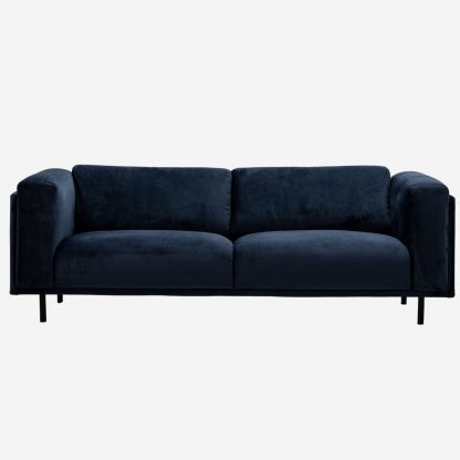 Maywood 3 seater Sofa, Dark Blue