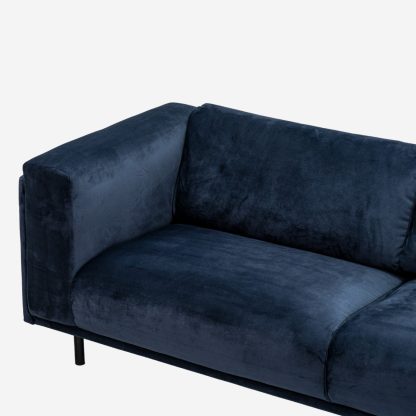 Maywood 3 seater Sofa, Dark Blue