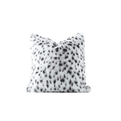 Jacquard Cushion, Black & White