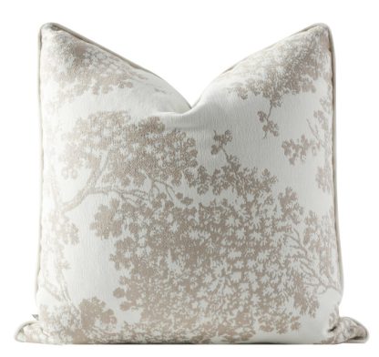 Elegant Cushion, White Coffee