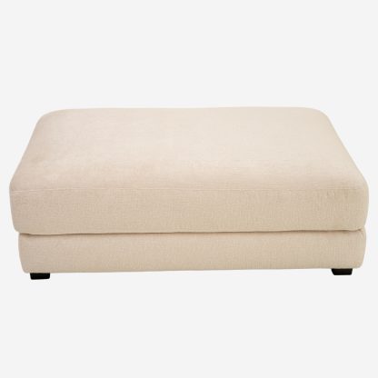 Kayala Pouf, 127cm*80cm , Cream