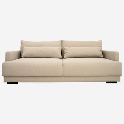 Cozy Pull Up Sofa Bed, Beige