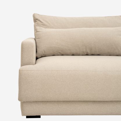 Cozy Pull Up Sofa Bed, Beige