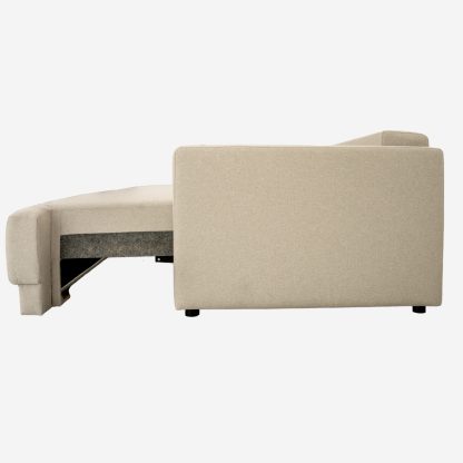 Cozy Pull Up Sofa Bed, Beige