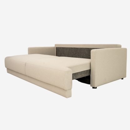 Cozy Pull Up Sofa Bed, Beige