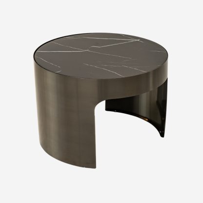 Treviso Side Table, Sintered Stone