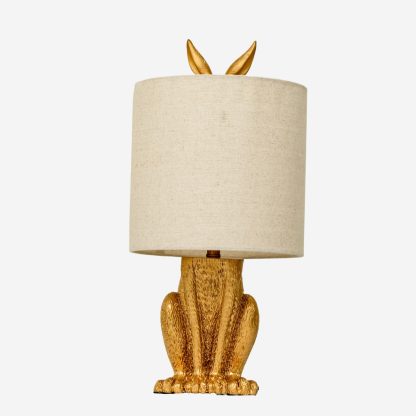 Rabbit Modern Table Lamp, Gold