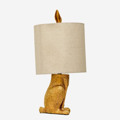 Rabbit Modern Table Lamp, Gold