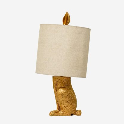 Rabbit Modern Table Lamp, Gold