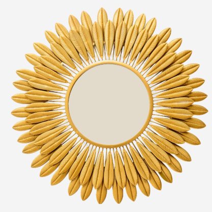 Wall Mirror Golden Grace, Gold