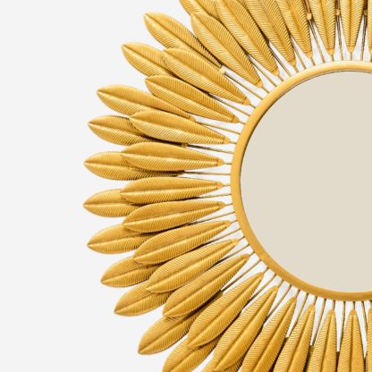 Wall Mirror Golden Grace, Gold