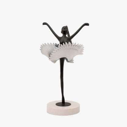 Deco Ballirana Dancer, Black & White