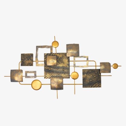 Fendi Wall ART, Metal Multi Color