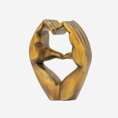 Deco love Hand Ornament, Gold