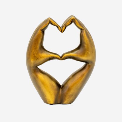 Deco love Hand Ornament, Gold