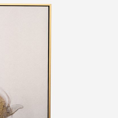 Golden Horse Wall Art, Gold