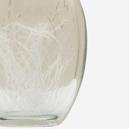 Thread Clear Glass Vase Medium, Clear