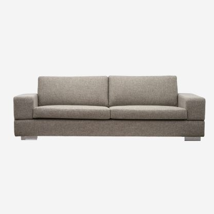 Miami Modern Sofa, 3 Seater, Stone