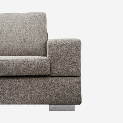 Miami Modern Sofa, 3 Seater, Stone