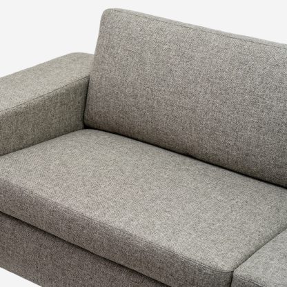 Miami Modern Sofa, 3 Seater, Stone