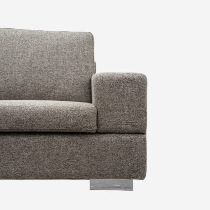 Miami Modern Sofa,  2.5 Seater, Stone