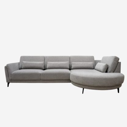 Devine 3.5 Seater Sofa Right Chaise Lounge, Sand