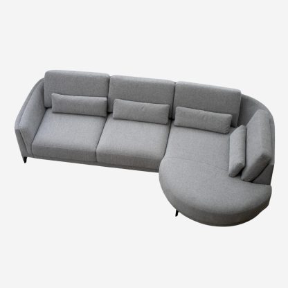 Devine 3.5 Seater Sofa Right Chaise Lounge, Sand