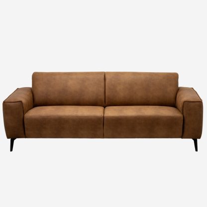 Pria Modern Sofa 3 seater, Kentucky Brown