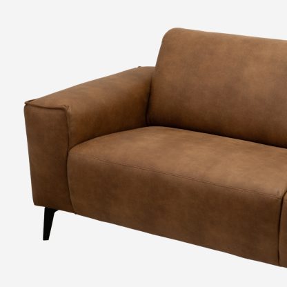 Pria Modern Sofa 3 seater, Kentucky Brown