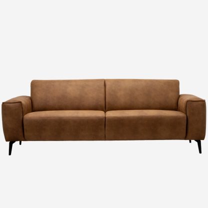 Pria Modern Sofa 3 seater, Kentucky Brown