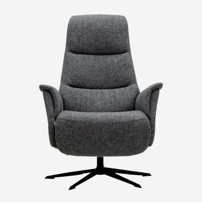 Jessy Recliner Chair, Dark Grey