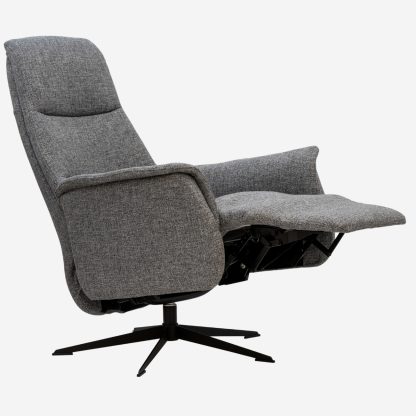 Jessy Recliner Chair, Dark Grey