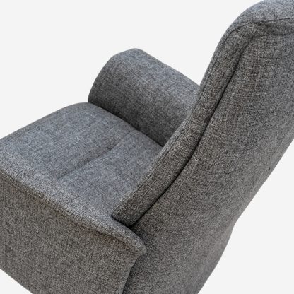 Jessy Recliner Chair, Dark Grey