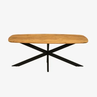 Manhattan Oval Dining, Oiled Oak