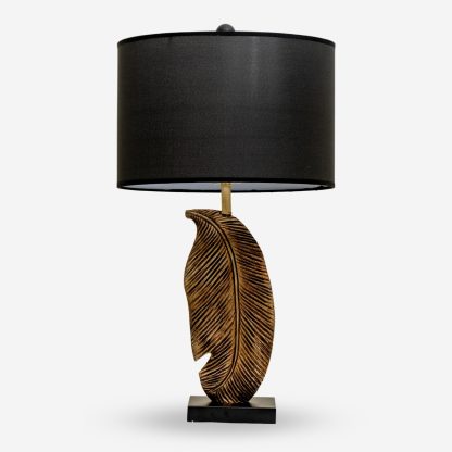 Table Lamp Leaf, Bronze