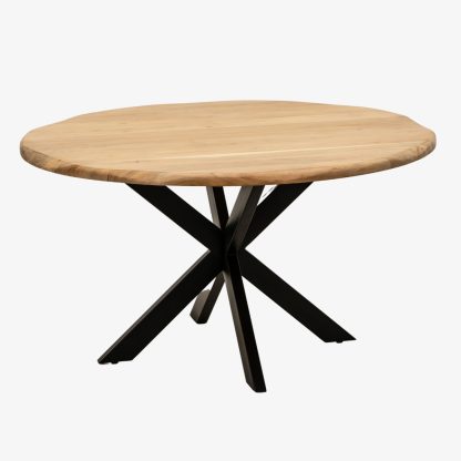 Edge Round Dining Table, Acacia