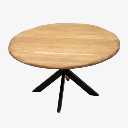 Edge Round Dining Table, Acacia