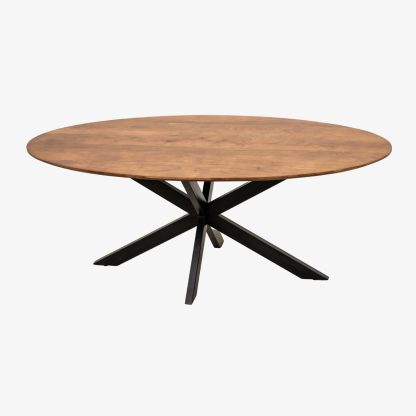 Bexy Oval Dining Table, Acacia