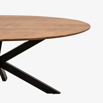 Bexy Oval Dining Table, Acacia