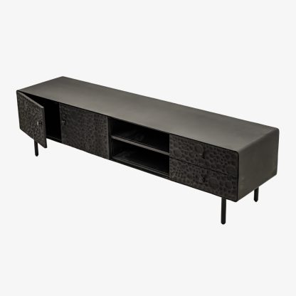 Metallica TV Unit, Metal Black