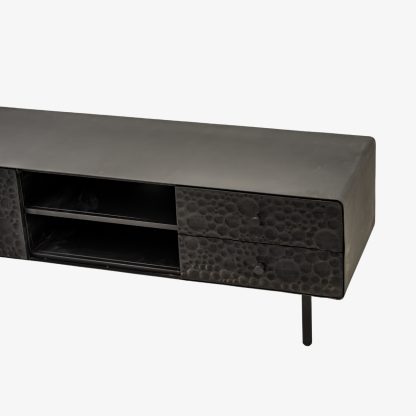 Metallica TV Unit, Metal Black