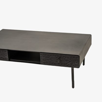 Metallica Coffee Table, Metal Black