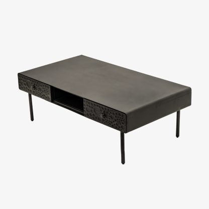 Metallica Coffee Table, Metal Black