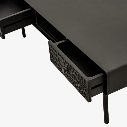 Metallica Coffee Table, Metal Black