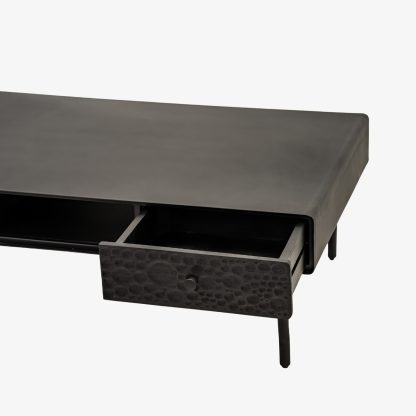 Metallica Coffee Table, Metal Black