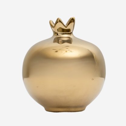 Decor Pomegranate Vase Medium, Gold